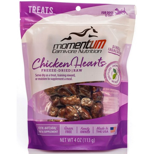 freeze dried chicken hearts for dogs