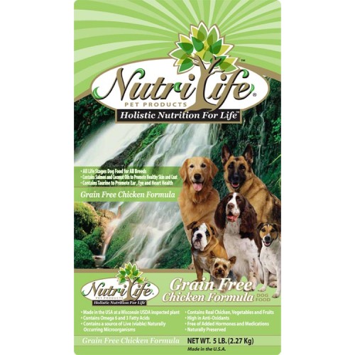 Nutri Life® Grain Free Chicken Dog Food