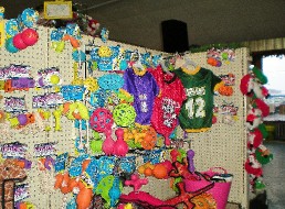 Dog Toys, Apparel, & Furniture