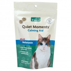 NaturVet® Quiet Moments® Calming Aid Plus Melatonin Soft Chews Cat