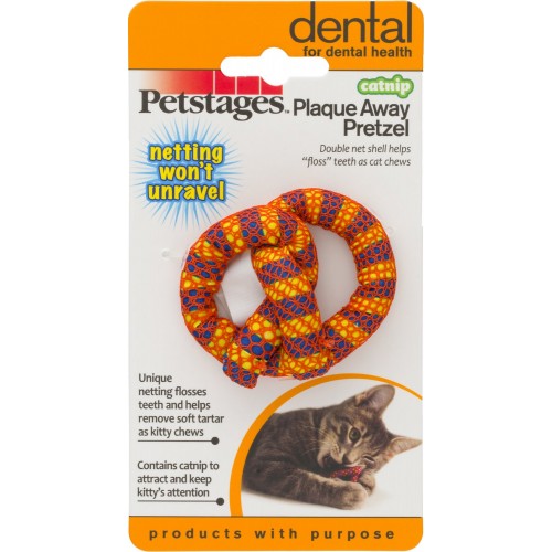Pretzel Catnip Plaque Away 