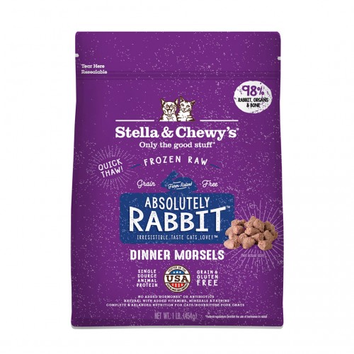 Stella & Chewy's® for Cats Frozen Morsels Absolutely Rabbit