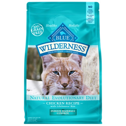 Blue™ Wilderness® Indoor Hairball Control Adult Cat Food