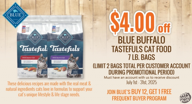 blue buffalo tastefuls july