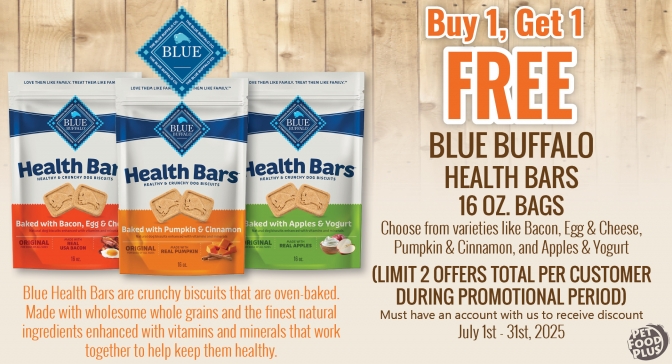 blue buffalo health bars july