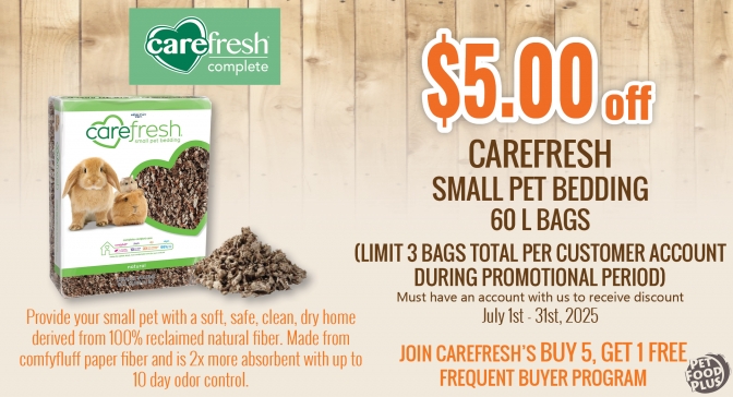 carefresh bedding july