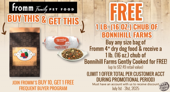 fromm free bonnihill july